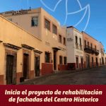 AVANZA GOBIERNO DE ZACATECAS REHABILITACIÓN DE FACHADAS PRINCIPALES DEL CENTRO HISTÓRICO.