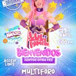 CAMBIA SEDE CONCIERTO DE LULI PAMPIN PARA BRINDAR MAYOR COMODIDAD A LAS FAMILIAS ZACATECANAS.