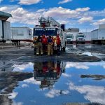 SOFOCAN INCENDIO EN BODEGAS DE ALIMENTACIÓN PARA EL BIENESTAR EN 98 POR CIERTO.
