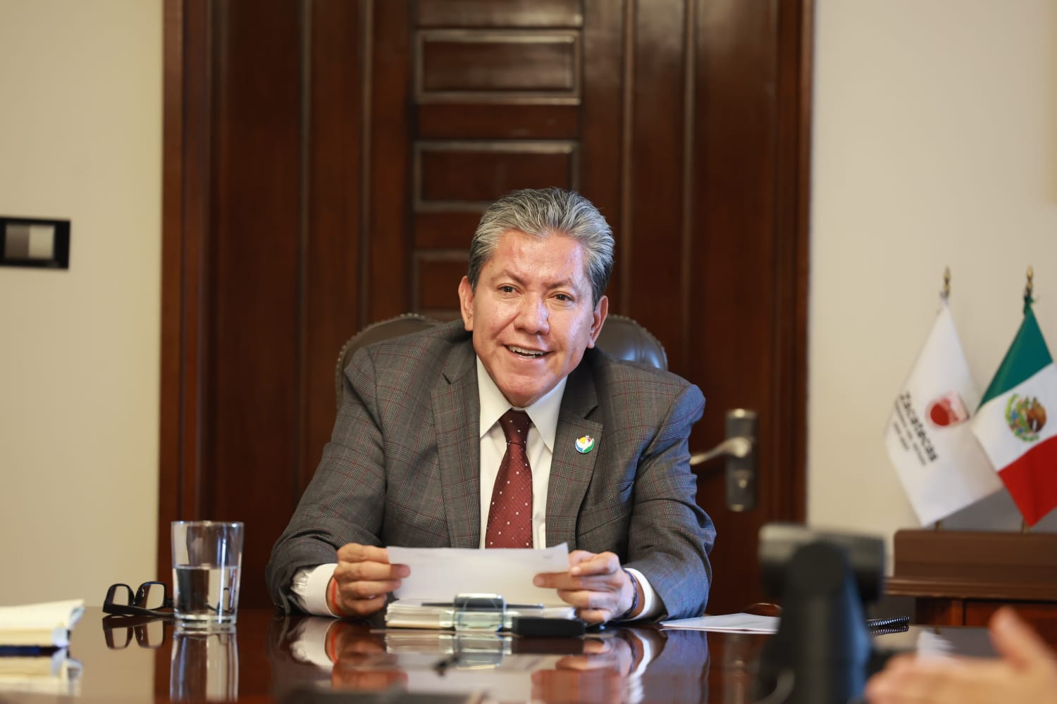 SE TIENEN EN PROCESO 572 OBRASY SE PROYECTAN 200 EN EL AÑO DEL PROGRESO, INFORMA GOBERNADOR DAVID MONREAL.<br>