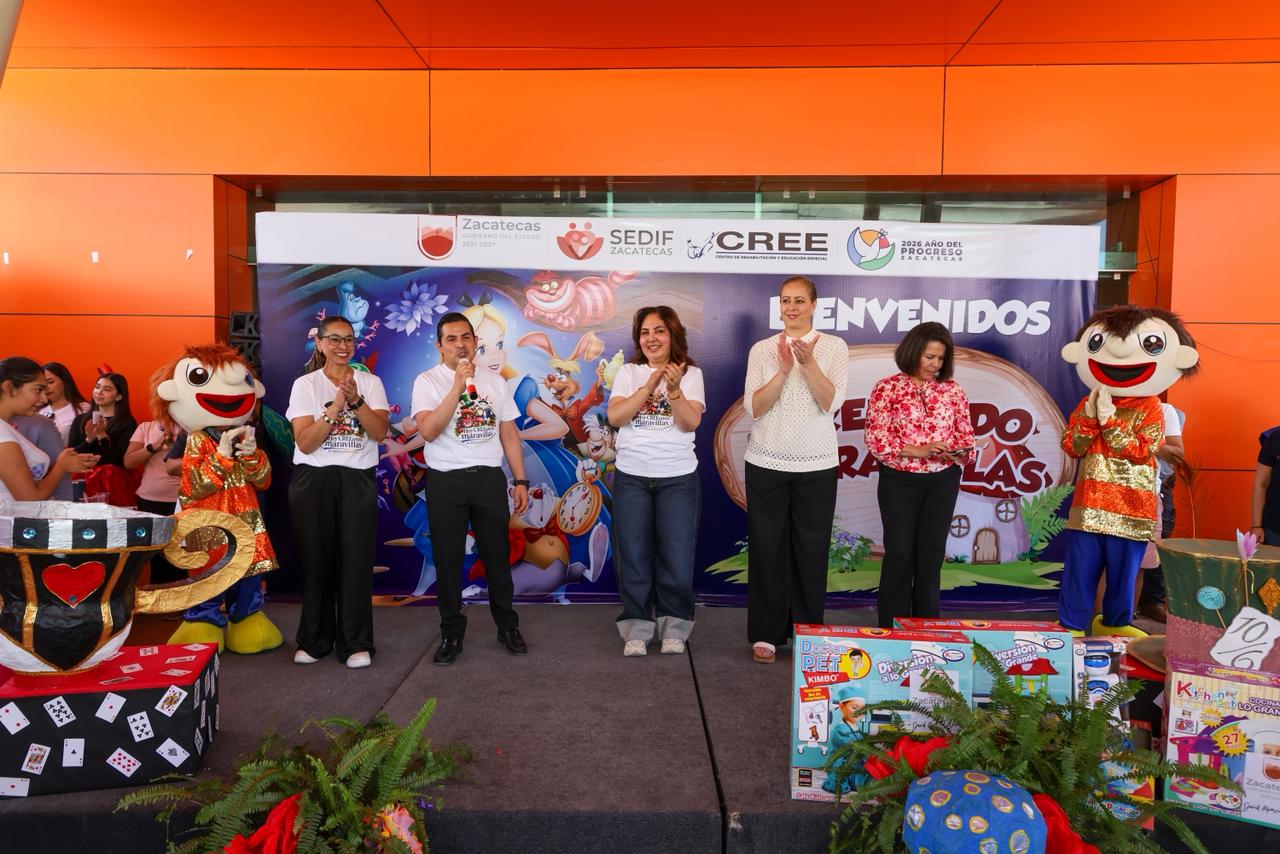LLENA DE ALEGRÍA GOBIERNO DE ZACATECAS EL CREE EN FESTEJO POR EL DÍA DEVLAS NIÑAS Y LOS NIÑOS.