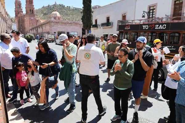 PARTICIPAN MÁS DE 14 MIL 500 PERSONAS EN SIMULACRO NACIONAL, EN ZACATECAS.