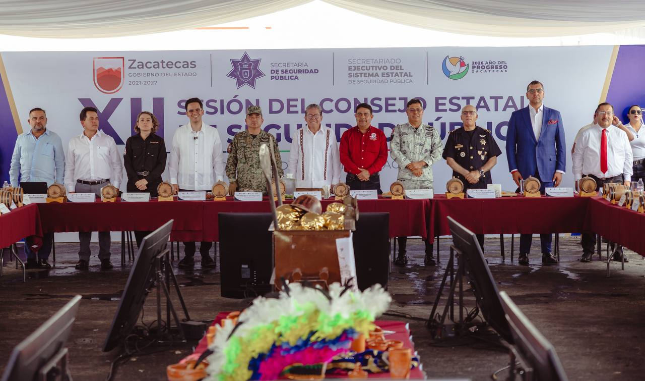 REFRENDA GOBERNADOR DAVID MONREAL ÁVILA SU COMPROMISO DE CONTINUAR FORTALECIMIENTO LA PAZ Y LA SEGURIDAD EN ZACATECAS