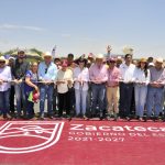 INAUGURA GOBERNADOR DAVID MONREAL REHABILITACIÓN DE 14.80 KM DEL CAMINO CHICHIMEQUILLAS-EL MEZQUITE, EN FRESNILLO.