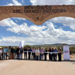 ENTREGA AUTORIDADES Y MIGRANTES OBRAS Y ACCIONES DEL PROGRAMA 2X1 PARA EL PROGRESO DE SOMBRERETE.