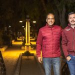 SUPERVISA PEPE SALDÍVAR CAMBIO DE LUMINARIAS A LUZ CÁLIDA EN LA ALAMEDA DE GUADALUPE.