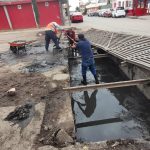 LIMPIAN ALCANTARILLAS EN GUADALUPE PARA EVITAR AFECTACIONES POR LLUVIAS.