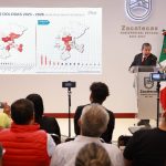 ES ZACATECAS UNO DE LOS ESTADOS MÁS SEGUROS, REAFIRMA GOBERNADOR DAVID MONREAL REDUCCIÓN HISTÓRICA DE HOMICIDIOS.<br>