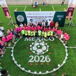 ENTREGA PEPE SALDÍVAR A NIÑEZ DE GUADALUPE NUEVAS CANCHAS DE FÚTBOL