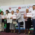 RECIBE MAZAPIL APOYOS DEL PROGRAMA “TRANSFORMANDO ZACATECAS CON VALORES”.