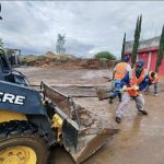 ATIENDE AYUNTAMIENTO DE GUADALUPE EVENTUALIDAD EN AVENIDA VILLAS DEL VERGEL