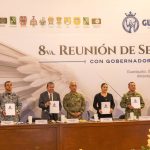 EN REUNIÓN DE SEGURIDAD REGIONAL, ACUERDAN GOBERNADORES REFORZAR OPERATIVOS EN ZONAS LIMÍTROFES DE SIETE ESTADOS.