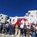 LLEVAN DAVID MONREAL Y PEPE SALDÍVAR SERVICIO MÉDICO ITINERANTE A VIVIENDAS DEL BIENESTAR EN GUADALUPE
