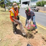PEPE SALDÍVAR LLEVA PROGRAMA DE REFORESTACIÓN A CALZADA SOLIDARIDAD