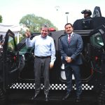 ENTREGA GOBERNADOR DAVID MONREAL EQUIPAMIENTO PARA FORTALECIMIENTO DE LA POLICÍA MUNICIPAL DE FRESNILLO.