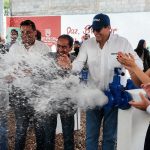 ANUNCIA PEPE SALDÍVAR INCREMENTO DE ABASTO DE AGUA EN GUADALUPE CON POZO COMARCA III.