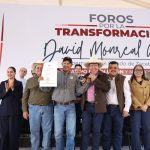 ENCABEZA GOBERNADOR DAVID MONREAL FORO DE LA TRANSFORMACIÓN EN RÍO GRANDE.