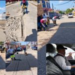 REFUERZA PEPE SALDÍVAR ACCIONES DE BACHEO Y REHABILITACIÓN DE ALCANTARILLAS TRAS LAS LLUVIAS EN GUADALUPE.