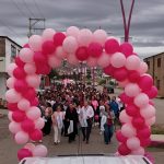CON MARCHA ROSA PREVIENE GOBIERNO DE PEPE SALDÍVAR EL CÁNCER DE MAMA.
