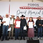 EN FORO POR LA TRANSFORMACIÓN EN OJOCALIENTE, DESTACA GOBERNADOR DAVID MONREAL ÁVILA INVERSIÓN HISTÓRICA EN PROGRAMAS SOCIALES.